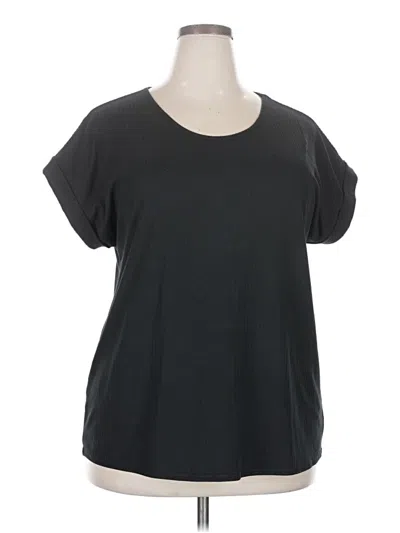 Pre-owned Assorted Brands Active T-shirt In Black