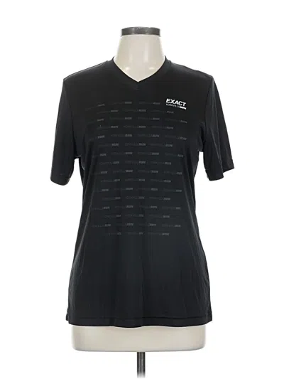 Pre-owned Assorted Brands Active T-shirt In Black