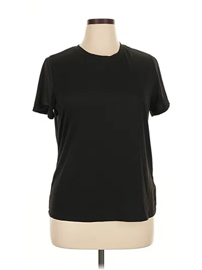 Pre-owned Assorted Brands Active T-shirt In Black