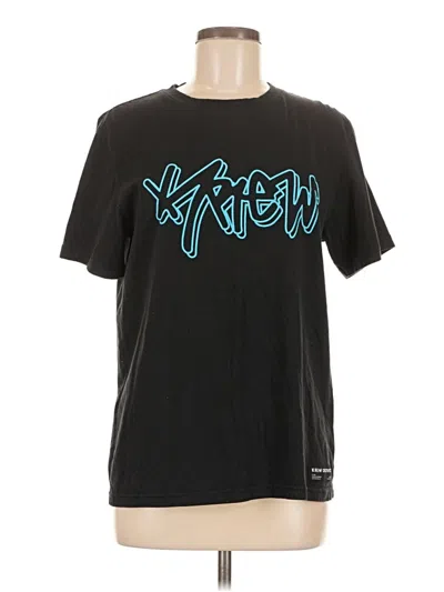 Pre-owned Assorted Brands Active T-shirt In Black