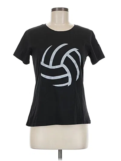Pre-owned Assorted Brands Active T-shirt In Black