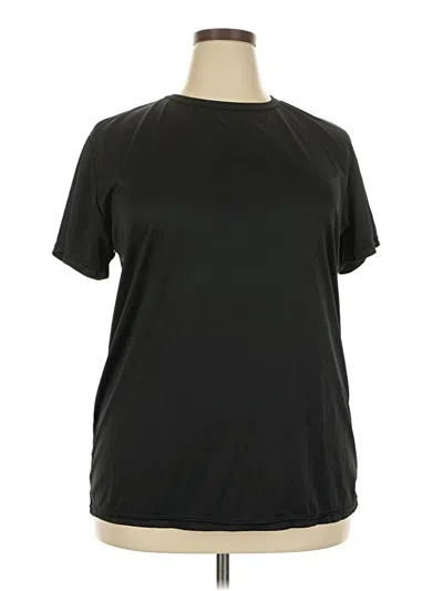 Pre-owned Assorted Brands Active T-shirt In Black