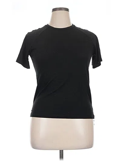 Pre-owned Assorted Brands Active T-shirt In Black