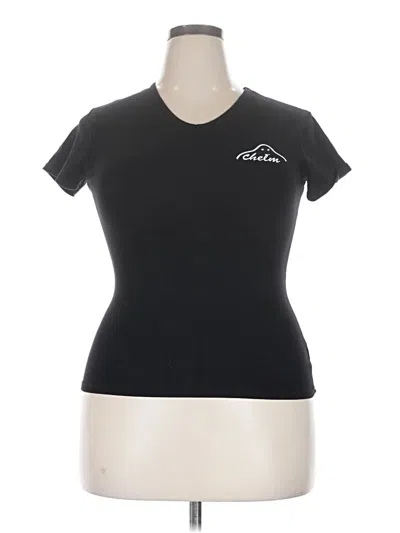 Pre-owned Assorted Brands Active T-shirt In Black