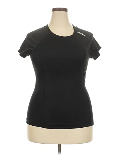 Pre-owned Assorted Brands Active T-shirt In Black