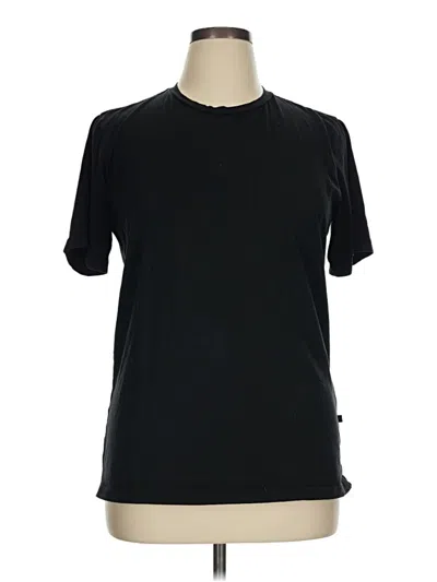 Pre-owned Assorted Brands Active T-shirt In Black