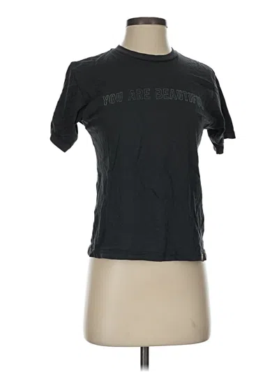 Pre-owned Assorted Brands Active T-shirt In Black