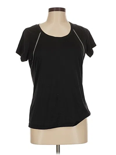 Pre-owned Assorted Brands Active T-shirt In Black