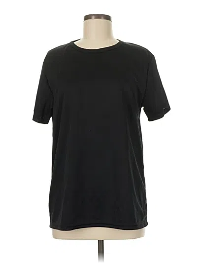 Pre-owned Assorted Brands Active T-shirt In Black