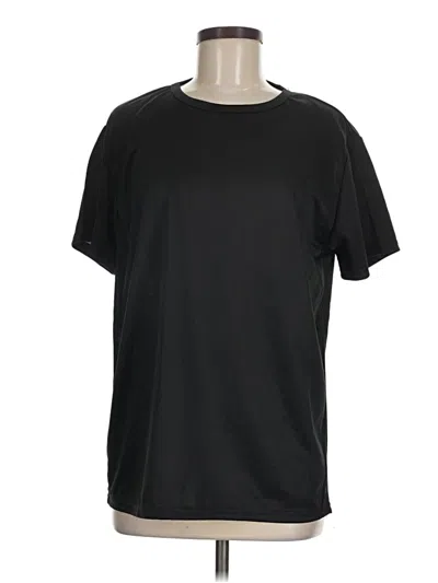 Pre-owned Assorted Brands Active T-shirt In Black