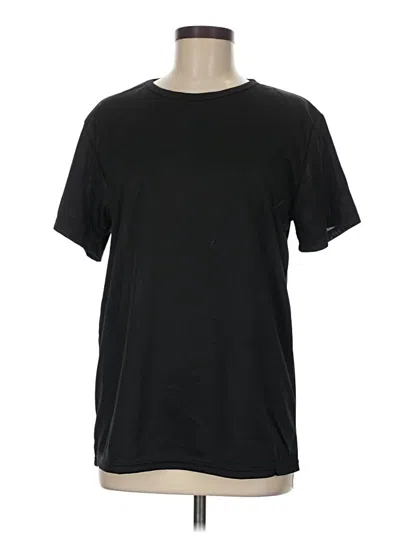 Pre-owned Assorted Brands Active T-shirt In Black
