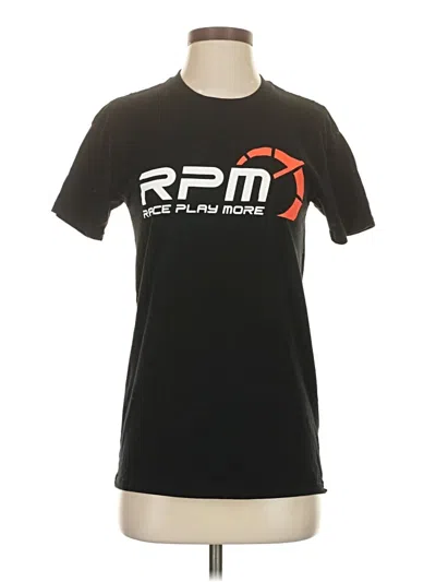Pre-owned Assorted Brands Active T-shirt In Black