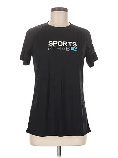 Pre-owned Assorted Brands Active T-shirt In Black