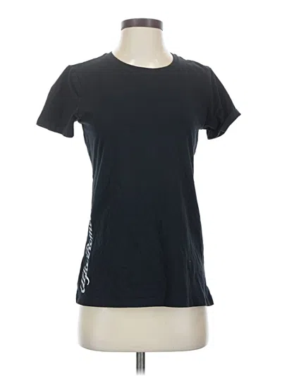 Pre-owned Assorted Brands Active T-shirt In Black