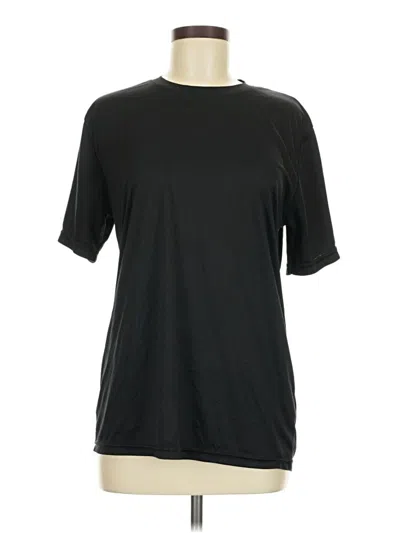 Pre-owned Assorted Brands Active T-shirt In Black