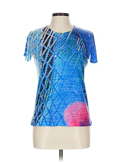 Pre-owned Assorted Brands Active T-shirt In Blue