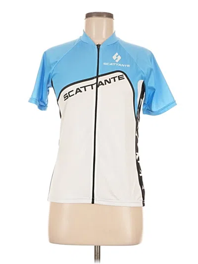 Pre-owned Assorted Brands Active T-shirt In Blue