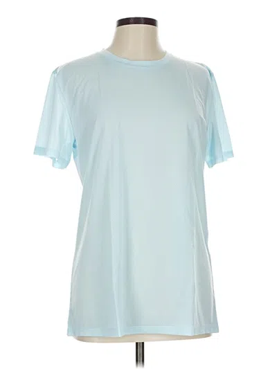 Pre-owned Assorted Brands Active T-shirt In Blue