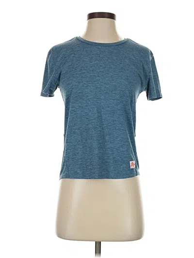 Pre-owned Assorted Brands Active T-shirt In Blue