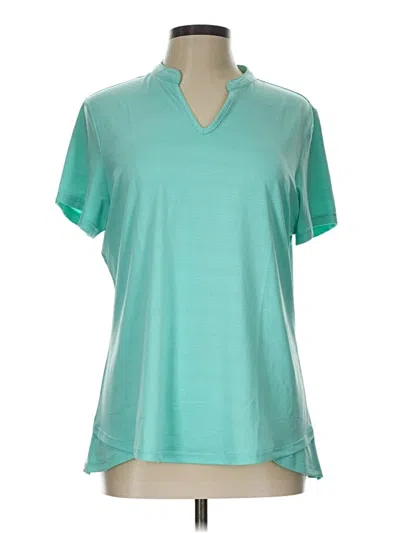 Pre-owned Assorted Brands Active T-shirt In Blue