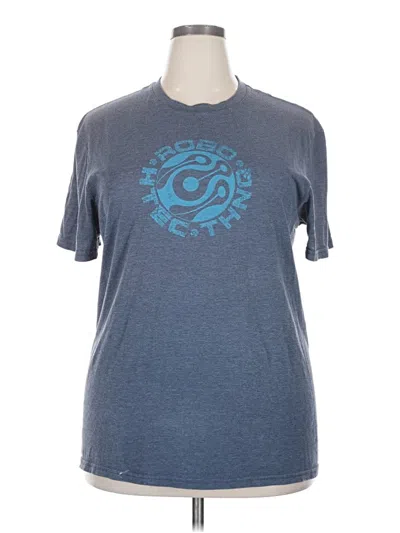 Pre-owned Assorted Brands Active T-shirt In Blue