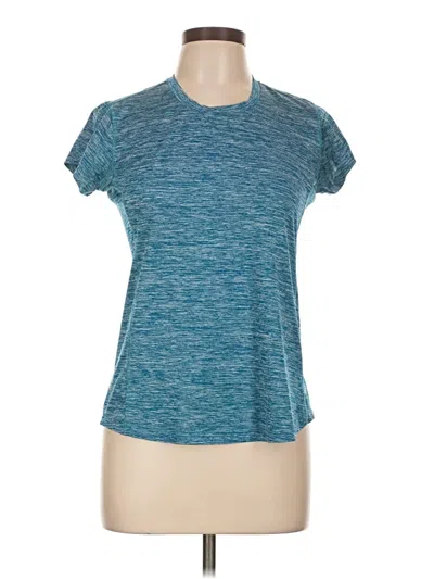 Pre-owned Assorted Brands Active T-shirt In Blue