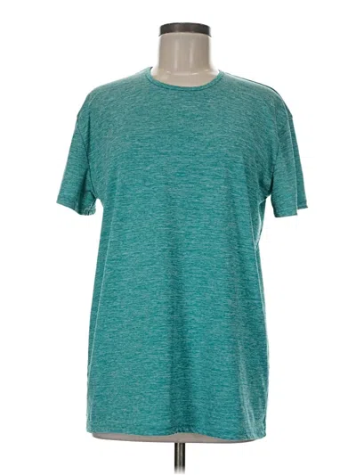 Pre-owned Assorted Brands Active T-shirt In Blue