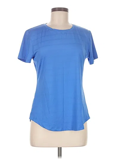 Pre-owned Assorted Brands Active T-shirt In Blue