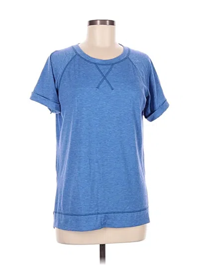 Pre-owned Assorted Brands Active T-shirt In Blue