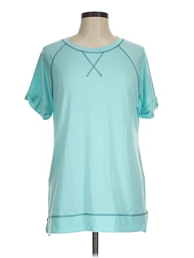 Pre-owned Assorted Brands Active T-shirt In Blue
