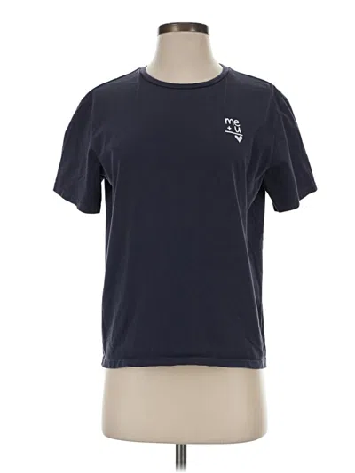 Pre-owned Assorted Brands Active T-shirt In Blue