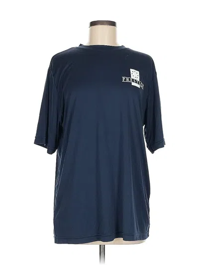 Pre-owned Assorted Brands Active T-shirt In Blue