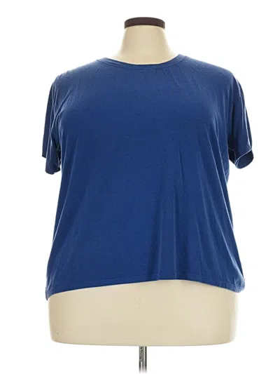 Pre-owned Assorted Brands Active T-shirt In Blue