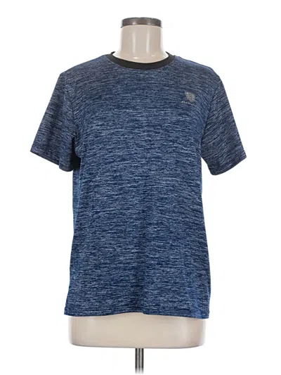 Pre-owned Assorted Brands Active T-shirt In Blue
