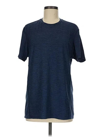 Pre-owned Assorted Brands Active T-shirt In Blue