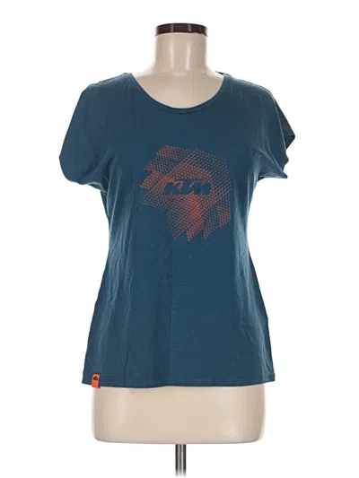 Pre-owned Assorted Brands Active T-shirt In Blue