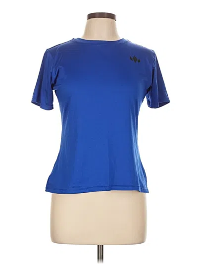 Pre-owned Assorted Brands Active T-shirt In Blue
