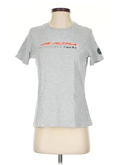 Pre-owned Assorted Brands Active T-shirt In Gray