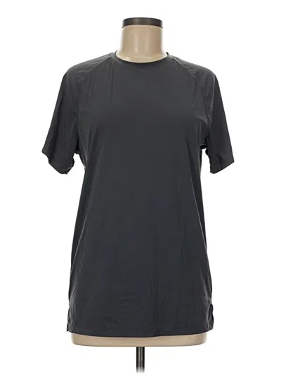 Pre-owned Assorted Brands Active T-shirt In Gray