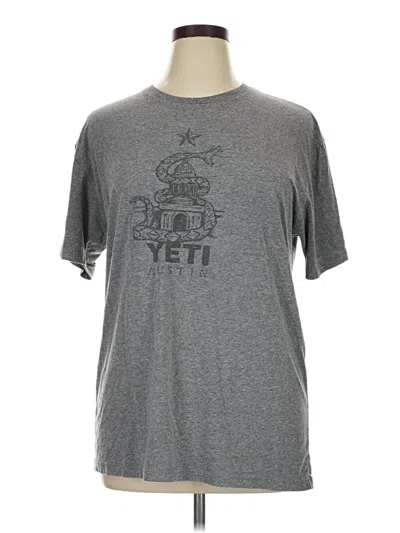 Pre-owned Assorted Brands Active T-shirt In Gray