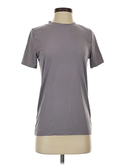 Pre-owned Assorted Brands Active T-shirt In Gray
