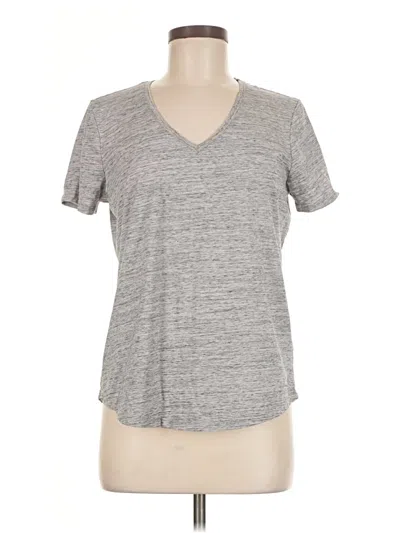 Pre-owned Assorted Brands Active T-shirt In Gray