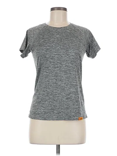 Pre-owned Assorted Brands Active T-shirt In Gray