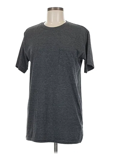 Pre-owned Assorted Brands Active T-shirt In Gray