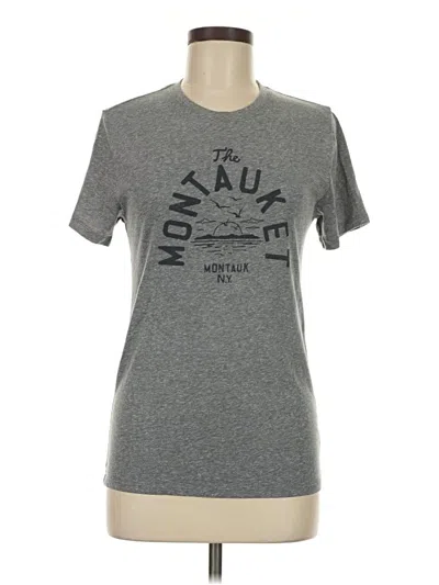 Pre-owned Assorted Brands Active T-shirt In Gray
