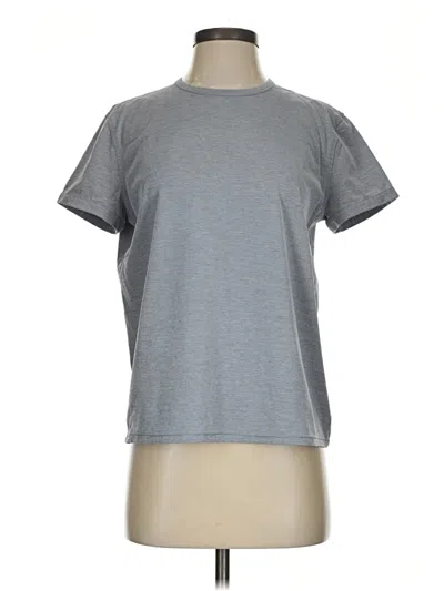 Pre-owned Assorted Brands Active T-shirt In Gray