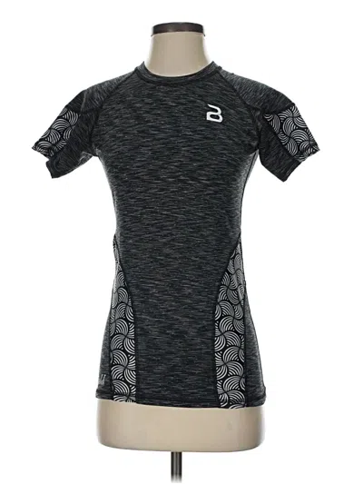 Pre-owned Assorted Brands Active T-shirt In Gray