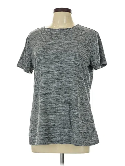 Pre-owned Assorted Brands Active T-shirt In Gray