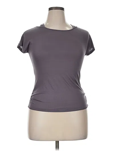 Pre-owned Assorted Brands Active T-shirt In Gray