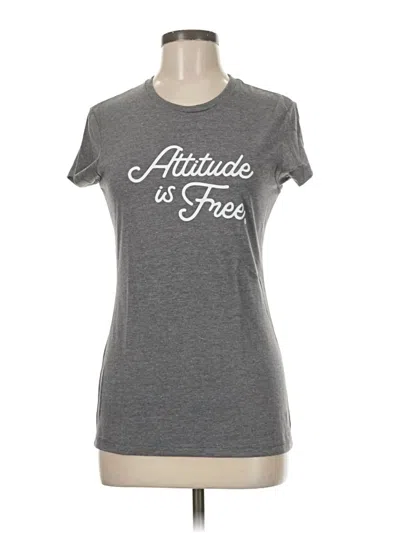 Pre-owned Assorted Brands Active T-shirt In Gray
